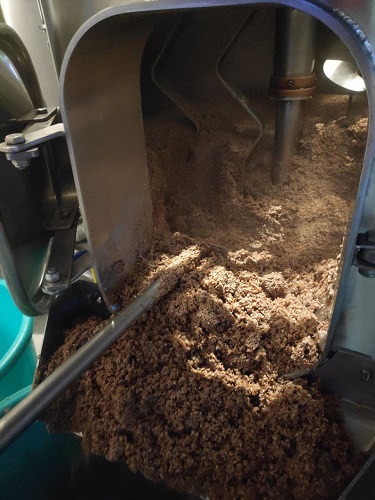 Spent grain after extraction of wort Spent grain after extraction of wort
