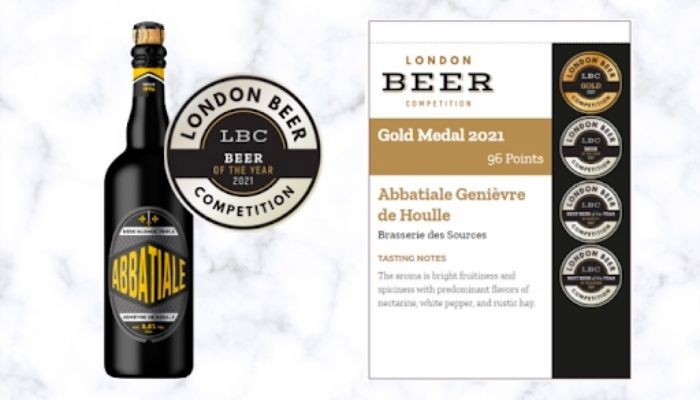 2021 London Beer Competition winner Image: 2021 London Beer Competition winner.