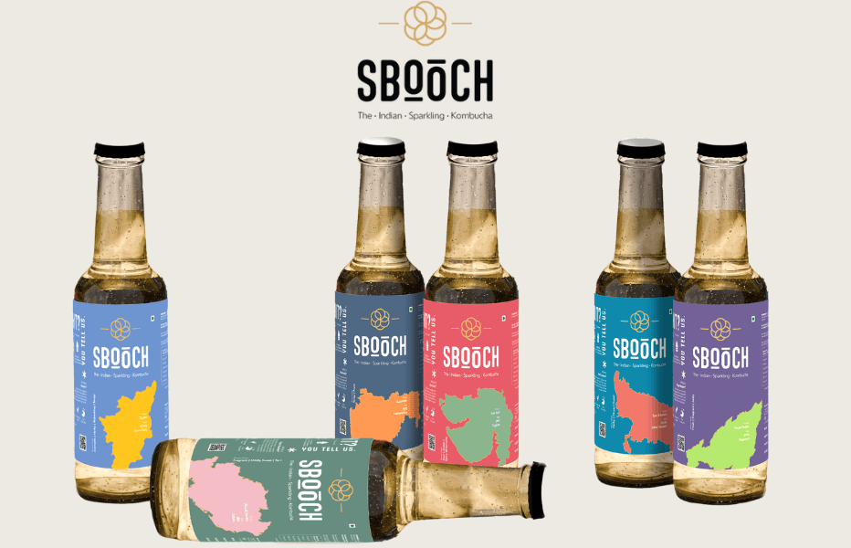Sbooch Kombucha’s fun flavours