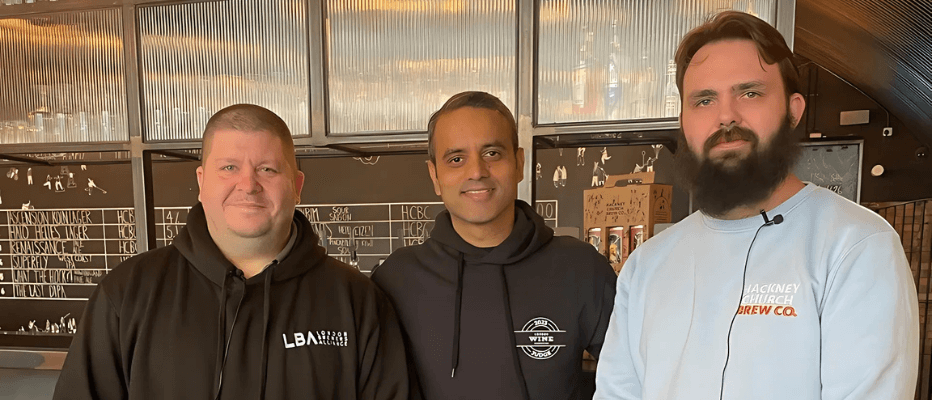 Sid Patel with London Brewers Alliance Sid Patel with London Brewers Alliance